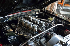 1967 Model Ford Mustang Motoru Klasik Otomobiller Kanvas Tablo