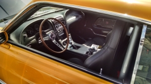 1967 Model Ford Mustang Yandan Görünüm Klasik Otomobiller Araçlar Kanvas Tablo
