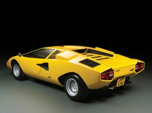 1973 Lamborghini Countach Araçlar Kanvas Tablo