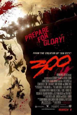 300 Spartalı Film Afişi Kanvas Tablo 2