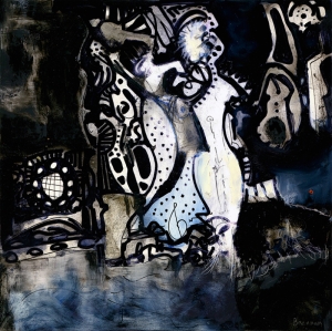 Abstract Yağlı Boya Sanat Kanvas Tablo