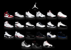 Air Michael Jordan Ayakkabıları Kanvas Tablo