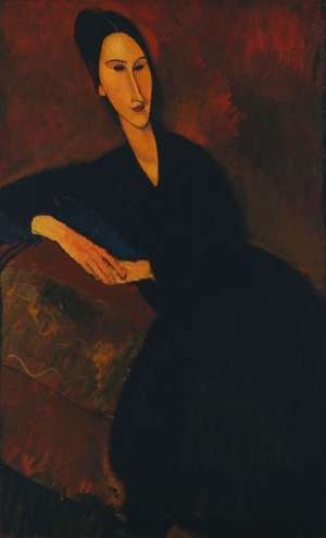 Amedeo Modigliani 1 Anna Zborowska Klasik Sanat Canvas Tablo