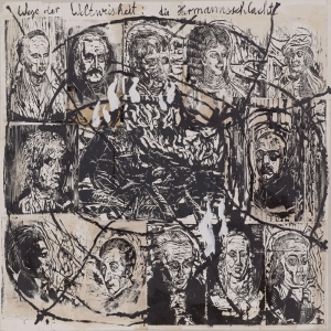 Anselm  Kiefer  Billgeliğin  Yolu  Arminius  Savaşı  Klasik  Sanat  Kanvas  Tablo