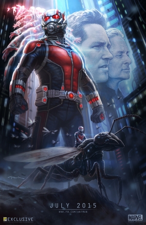 Ant Man Karınca Adam Marvel Afiş Kanvas Tablo 2