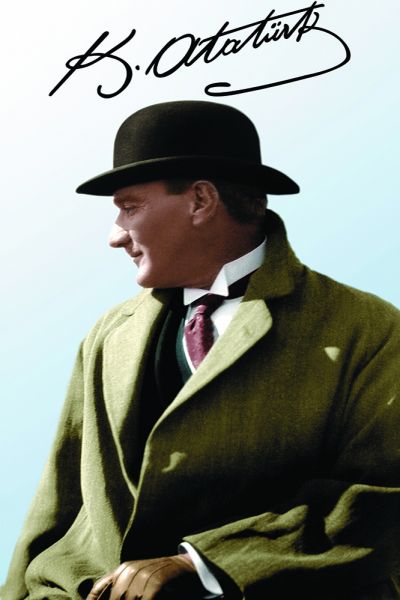 Atatürk Portresi ve İmzası