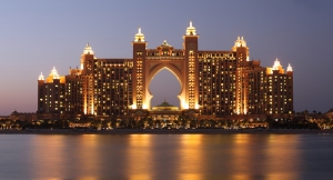 Atlantis Dubai Şehir Manzarası Dünyaca Ünlü Şehirler Kanvas Tablo