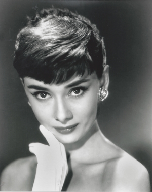 Audrey Hepburn Ünlü Yüzler Kanvas Tablo