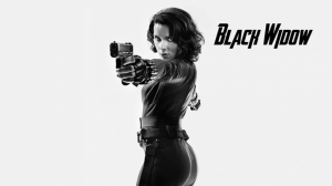 Avengers - Black Widow Karadul-3 Süper Kahramanlar Kanvas Tablo