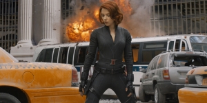 Avengers - Black Widow Karadul Süper Kahramanlar Kanvas Tablo