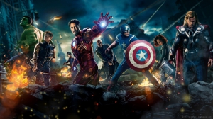 Avengers - Yenilmezler Süper Kahramanlar Afiş Marvel Kanvas Tablo