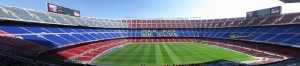 Barcelona Nou Camp Stadyum Panaromik Kanvas Tablo