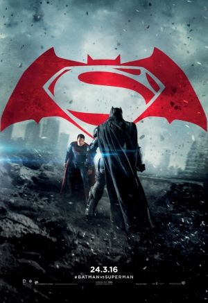 Batman ve Süperman Alternatif Afiş 3 Süper Kahramanlar Kanvas Tablo