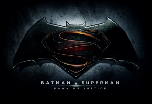 Batman ve Süperman Dawn Of Justice Logo Süper Kahramanlar Kanvas Tablo