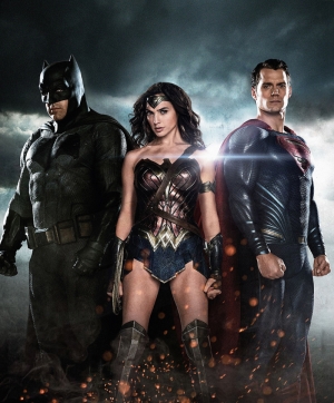 Batman Wonder Woman Süperman Afiş Süper Kahramanlar Kanvas Tablo