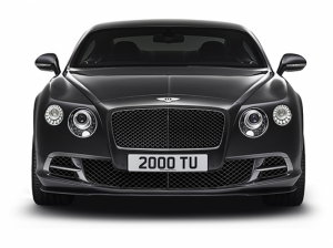 Bentley Continental Gt Spor Otomobil Siyah Kanvas Tablo