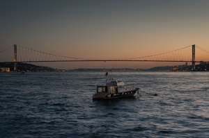 Boğaz Köprüsü İstanbul Dünyaca Ünlü Şehirler Kanvas Tablo