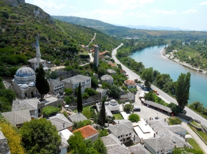 Bosna 3 Dünyaca Ünlü Şehirler Kanvas Tablo