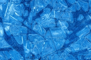 Buz Tutmuş Deniz Abstract Kanvas Tablo