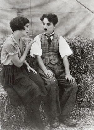 Charlie Chaplin Ünlü Yüzler Kanvas Tablo