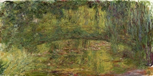 Claude Monet Le Pont Japonais Yağlı Boya Sanat Kanvas Tablo