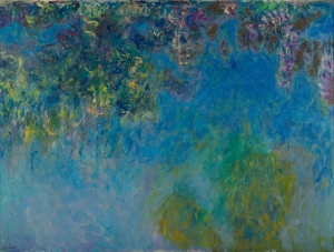 Claude Monet Wisteria Yağlı Boya Sanat Kanvas Tablo