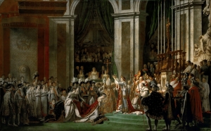 Coronation Of The Emperor Napoleon Sanat Kanvas Tablo