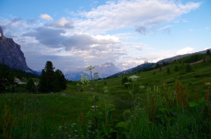 Cortina Dampezzo Dağı Doğa Manzaraları Kanvas Tablo