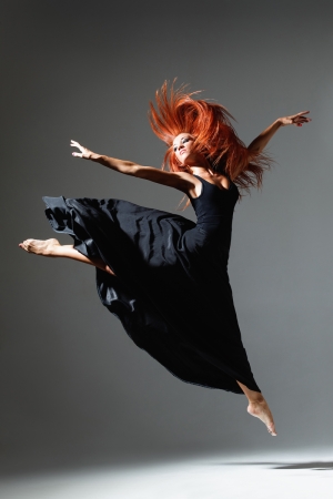Dansçı Kız - Modern Dans 4 - Kanvas Tablo