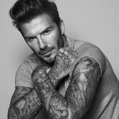 David Beckham Dövmeleri Yıldız Futbolcu