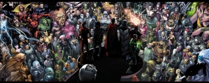 Dc Comic Evreni Süper Kahramanlar Kanvas Tablo