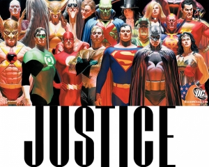 Dc Comic Justice Süper Kahramanlar Kanvas Tablo