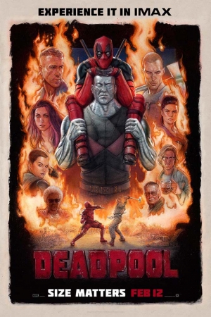 Deadpool Film Afişi Sinema Kanvas Tablo