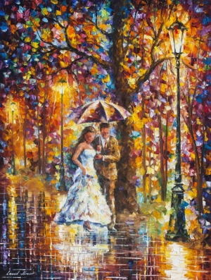 Dream Wedding Leonid Afremov Kanvas Tablo