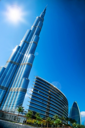 Dubai Burj Khalifa Dünyaca Ünlü Şehirler Kanvas Tablo