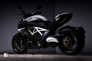 Ducati Diavel Motorsiklet-2 Araçlar Kanvas Tablo
