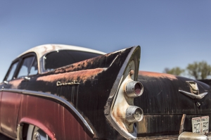 Eski Hurda Klasik Otomobil Coronet Kanvas Tablo