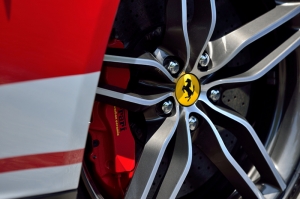 Ferrari 599 GTO Jant Araçlar Kanvas Tablo