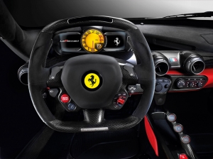 Ferrari La Ferrari Direksiyon ve Kokpit Araçlar Kanvas Tablo