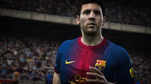 Fifa 2015 Lionel Messi Barcelona Kanvas Tablo