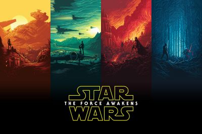 Force Awakens Star Wars Poster