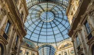 Galleria Vittorio Emanuelle Milano İtalya Dünyaca Ünlü Şehirler Kanvas Tablo