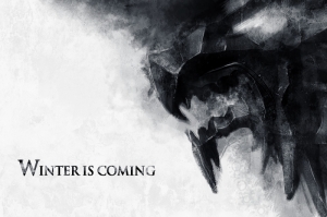 Game Of Thrones Winter Is Coming Kanvas Tablo