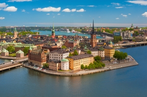 Gamla Stan Stockholm Dünyaca Ünlü Şehirler Kanvas Tablo