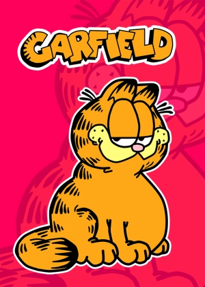 Garfield Turuncu Kedi Bebek & Çocuk Dünyası Kanvas Tablo