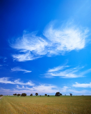 Gökyüzü ve Bulut Doğa Manzaraları Kanvas Tablo