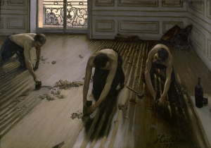 Gustave Caillebotte The Floor Planers Yağlı Boya Sanat Kanvas Tablo
