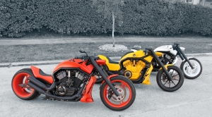 Harley Davidson Motorsiklet Araçlar Kanvas Tablo