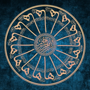 Hat Sanatı-1-İslami, Dini Kanvas Tablolar