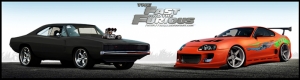 Hızlı ve Öfkeli 6 Fast and Furious Charger Supra Tablo